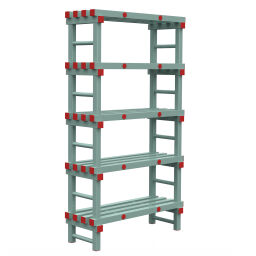 Rayonnage en plastique eurostelle modulaire