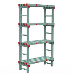 Plastic rack Euro rack modular