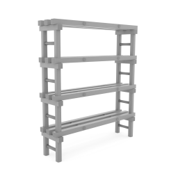 Plastic rack Euro rack modular