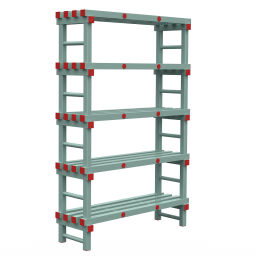 Kunststoffregale Eurostelle modular