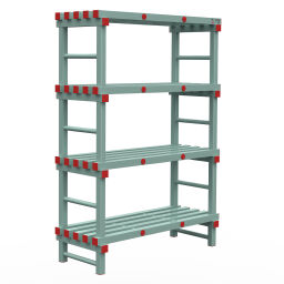 Rayonnage en plastique eurostelle modulaire