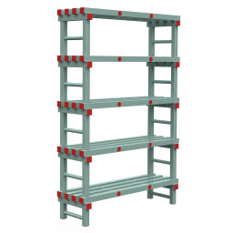 Kunststoffregale Eurostelle modular