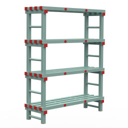 Rayonnage en plastique eurostelle modulaire