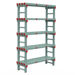 Plastic rack Euro rack modular