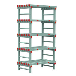 Plastic rack Euro rack modular