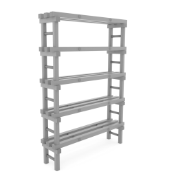 Plastic rack Euro rack modular