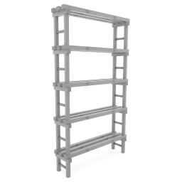 Plastic rack Euro rack modular