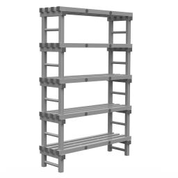Rayonnage en plastique eurostelle modulaire