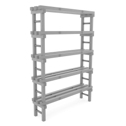 Plastic rack Euro rack modular