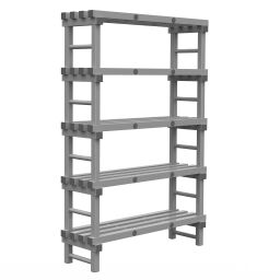 Rayonnage en plastique eurostelle modulaire