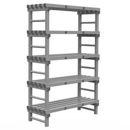 Rayonnage en plastique eurostelle modulaire