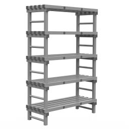 Rayonnage en plastique eurostelle modulaire
