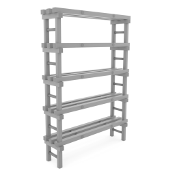 Plastic rack Euro rack modular