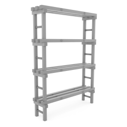 Kunststoffregale Eurostelle modular
