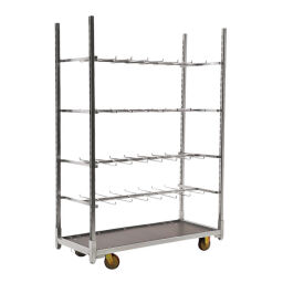 Chariot préparateur de commande accessoires étage indépendant
