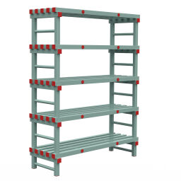 Rayonnage en plastique eurostelle modulaire