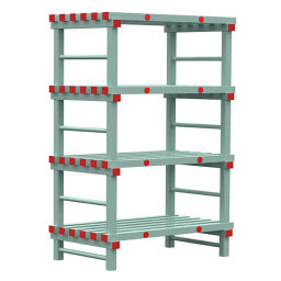 Plastic rack Euro rack modular