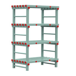 Kunststoffregale Eurostelle modular