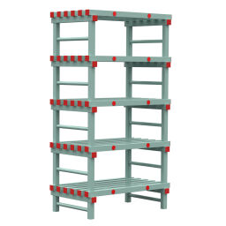Kunststoffregale Eurostelle modular