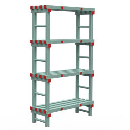 Plastic rack Euro rack modular