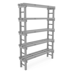 Rayonnage en plastique eurostelle modulaire