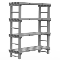 Kunststoffregale Eurostelle modular