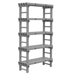 Rayonnage en plastique eurostelle modulaire