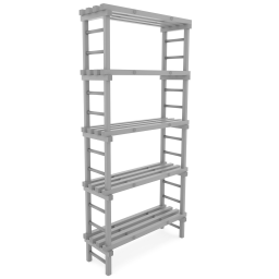 Kunststof stelling eurostelling modulair