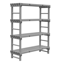Rayonnage en plastique eurostelle modulaire