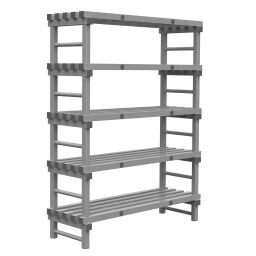 Rayonnage en plastique eurostelle modulaire