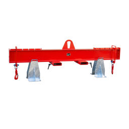 Traverse met 2 verstelbare draailasthaken 1500-3000 mm 