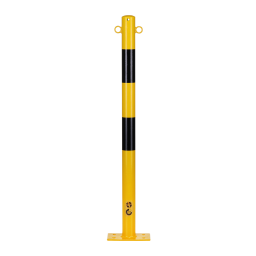 Protection posts protective post  crash protection bollard yellow/black