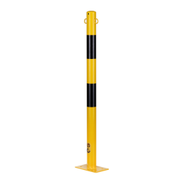 Protection posts protective post  crash protection bollard yellow/black