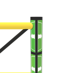 Protective guard rails gateway