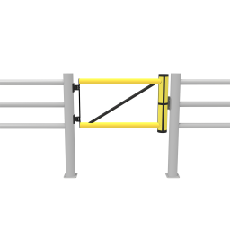 Protective guard rails gateway
