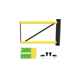 Protective guard rails gateway