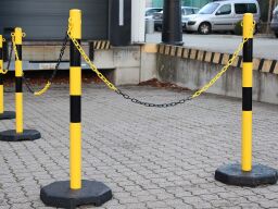Absperrpfosten Kettenpfoste Kettenstander