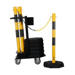 Bollards chain post chain stand