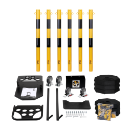 Bollards chain post chain stand