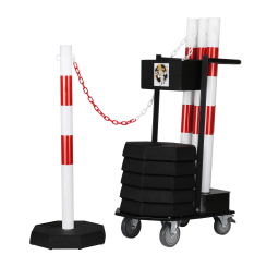 Bollards chain post chain stand