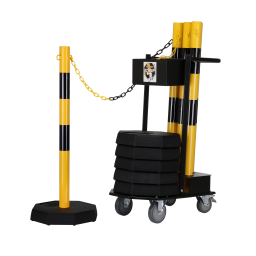Bollards chain post chain stand