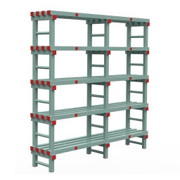 Rayonnage en plastique eurostelle modulaire