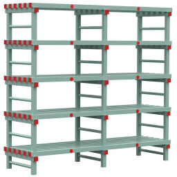 Plastic rack Euro rack modular