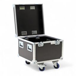 Transportkoffer Flightcase mit doppeltem Schnellverschluss