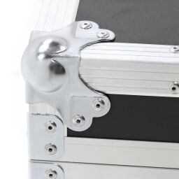Transportkoffer Flightcase mit doppeltem Schnellverschluss