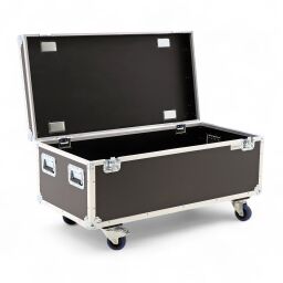 Transportkoffer Flightcase mit doppeltem Schnellverschluss