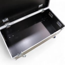 Transportkoffer Flightcase mit doppeltem Schnellverschluss