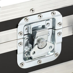 Flightcase avec fermeture rapide double
