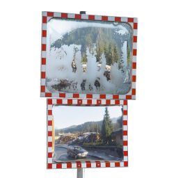 Safety and marking Anti freeze traffic mirror acrylic 60x80 cm 42.242.14.389