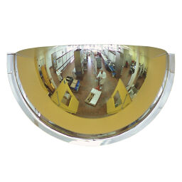 Safety mirrors Safety and marking Industry perception mirror 180°.  W: 900, D: 250, H: 450 (mm). Article code: 42.256.16.959
